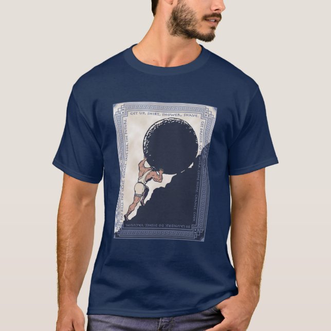 Camiseta Sisyphus Mundane Rock (Frente)