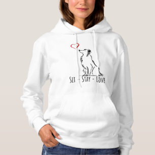 Camiseta Sit-Be-Love Border Collie