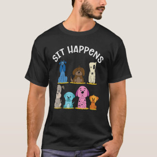 Camiseta Sit happens