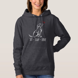 Camiseta Sit-Stay-Love Labrador