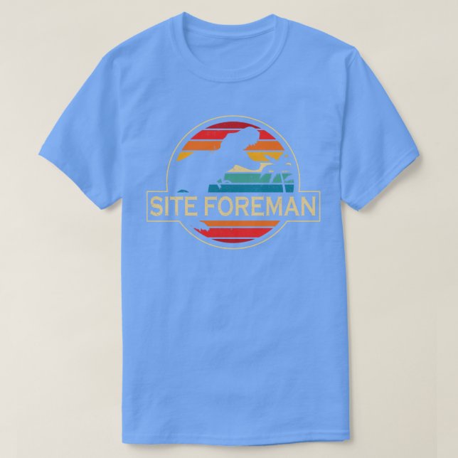 Camiseta Site Foreman Dinosaur (Frente do Design)