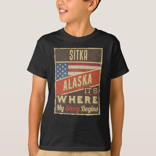 Camiseta Sitka Alaska (Frente)