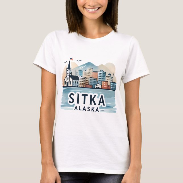 Camiseta Sitka Alaska (Frente)