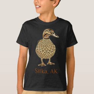 Camiseta Sitka Alaska Mallard Duck Bird Lover Nativo Americ