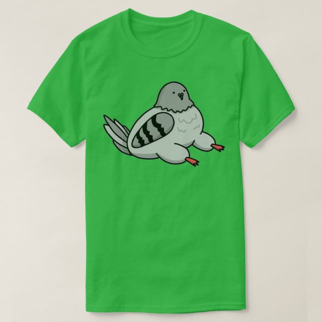 Camiseta Sitting Pigeon 1 (Frente do Design)