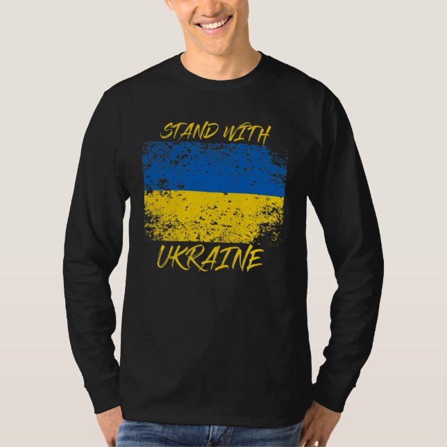 Camiseta Situação Na Ucrânia  (Frente)
