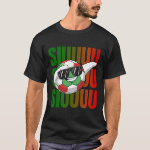 Camiseta Siuuu Futebol Engraçado Meninos Homens Mulheres Fu