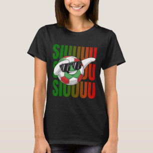 Camiseta Siuuu Futebol Engraçado Meninos Homens Mulheres Fu