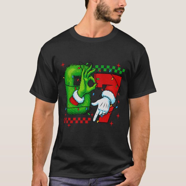 Camiseta Six Seven 6 7 Christmas (Frente)