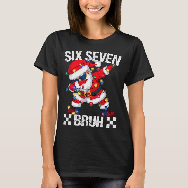 Camiseta Six Seven Burh 67 Funny Xmas 6 7 Meme Men Women Ki (Frente)