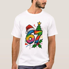 Camiseta Six Seven Christmas Shirt, Viral 6 7 Meme Tee