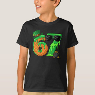 Camiseta six seven meme saint Patrick day 2026