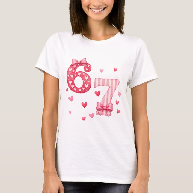 Camiseta Six Seven Trendy Valentine Tee (Frente)