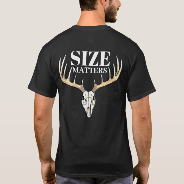 Camiseta Size Importa Deer Hunting (Verso)