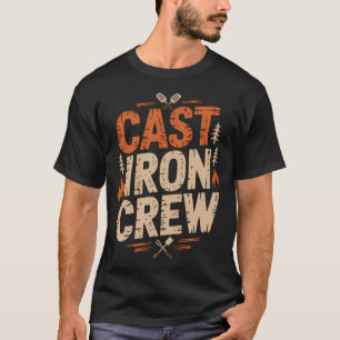Camiseta Sizzle Coals Ferro Fundido Camping