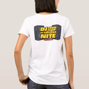 Camiseta Sk8LikeYou DJ Aumente As Mulheres - Branco