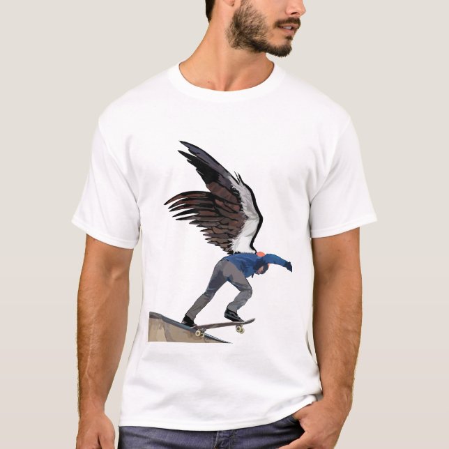 CAMISETA SK8R ANGEL (Frente)