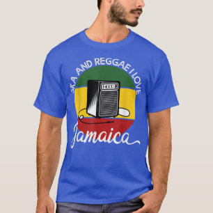 Camiseta Ska e Reggae Eu Adoro Jamaica Music Jamaican2857