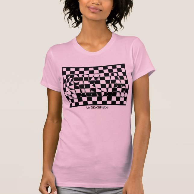 Camiseta ska, LA SKASiFiEDS (Frente)