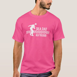 Camiseta SKA PAI reggae ska vestuário para homens Skinhead 
