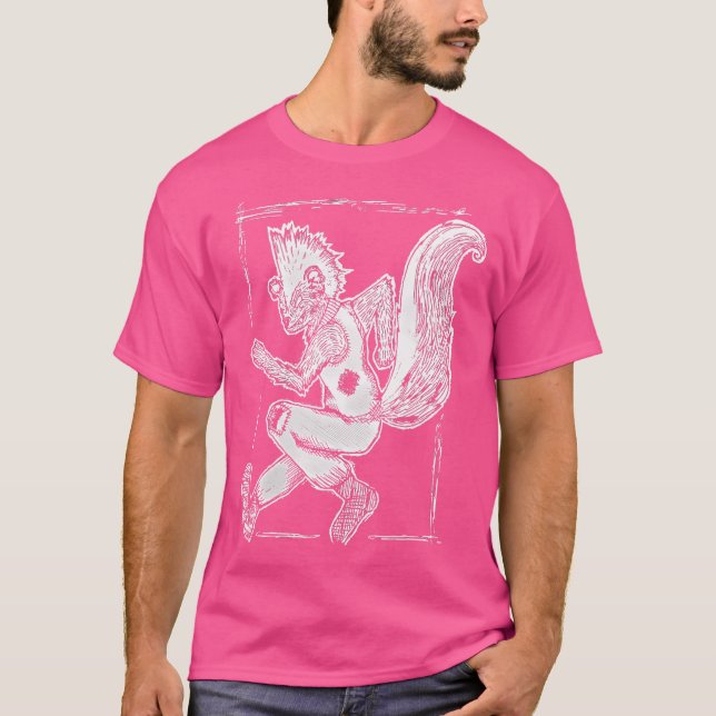 Camiseta Ska Punk Dancing Skunk (Frente)