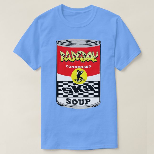 Camiseta Ska Rude Boy Sopa de Grafite (Frente do Design)