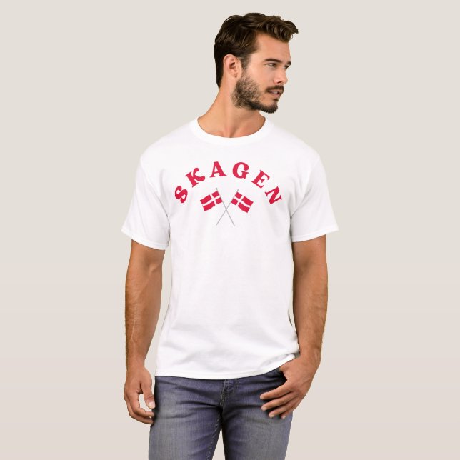 Camiseta SKAGEN Dinamarca (Frente Completa)