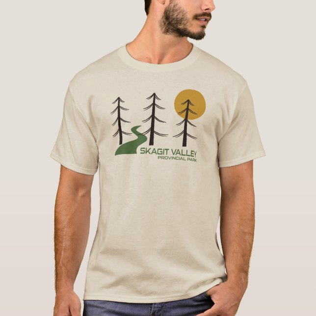 Camiseta Skagit Valley Provincial Park Trail (Frente)
