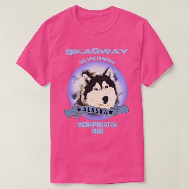 Camiseta Skagway Alaska (Frente do Design)