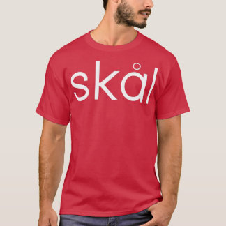 Camiseta Skal Cheia Nórdica Viking Chant