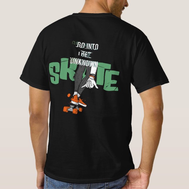 Camiseta skate (Verso)