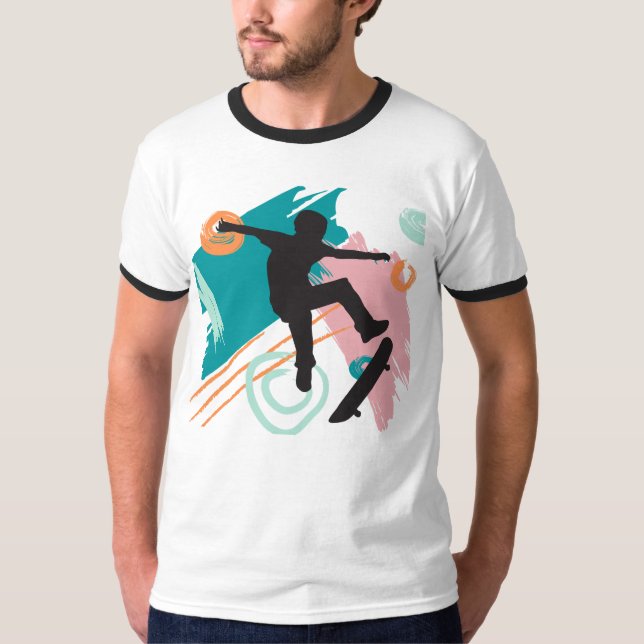 Camiseta skate (Frente)