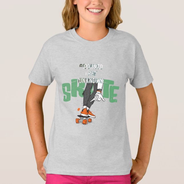 Camiseta skate (Frente)