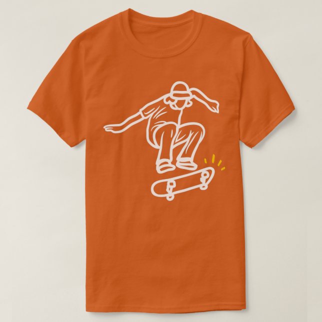 CAMISETA SKATE 3 (Frente do Design)