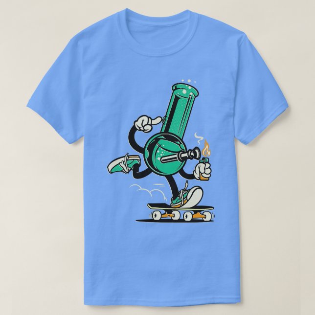 Camiseta Skate Bong (Frente do Design)