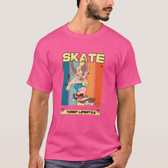 Camiseta Skate Clássico (Frente)
