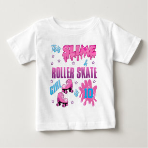 Camiseta Skate De Cilindrada, Garota De Aniversário Colorid