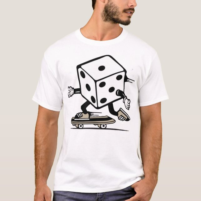 Camiseta skate de gelo (Frente)
