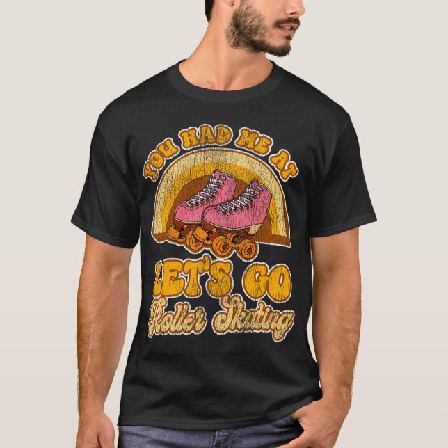 Camiseta Skate de patinação do cilindro 1970S (Frente)