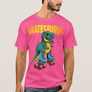 Camiseta Skate Dinossauros Roller Skatesaurus Roller