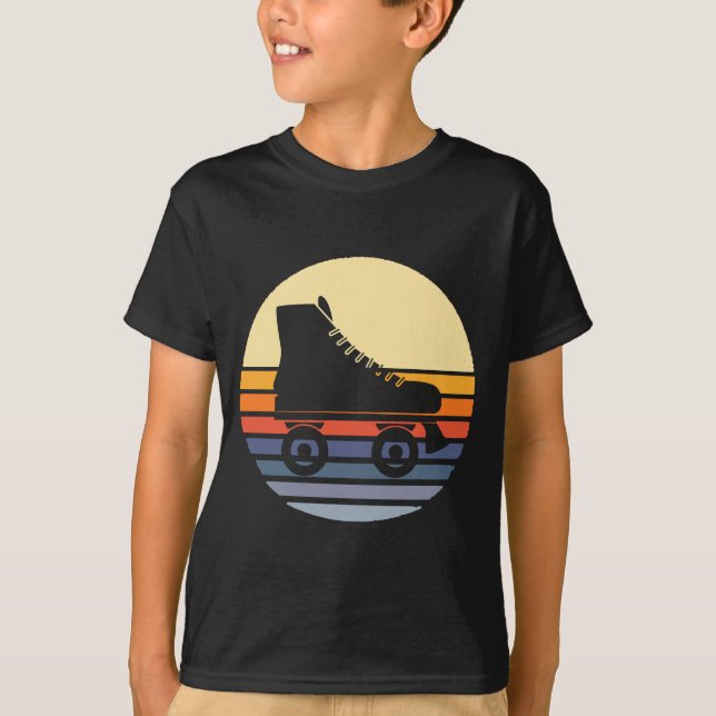 Camiseta Skate do cilindro do cilindro traseiro (Frente)