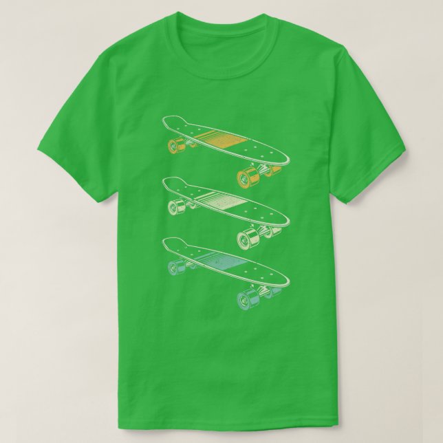 Camiseta Skate Lover Retro Skateboard Esporte Skateboard (Frente do Design)