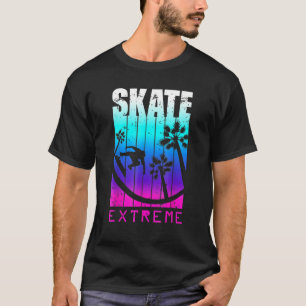 Camiseta Skate Ou Morra De Atitude Extreme Na Rua Skateboar