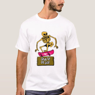 Camiseta Skate ou morrer