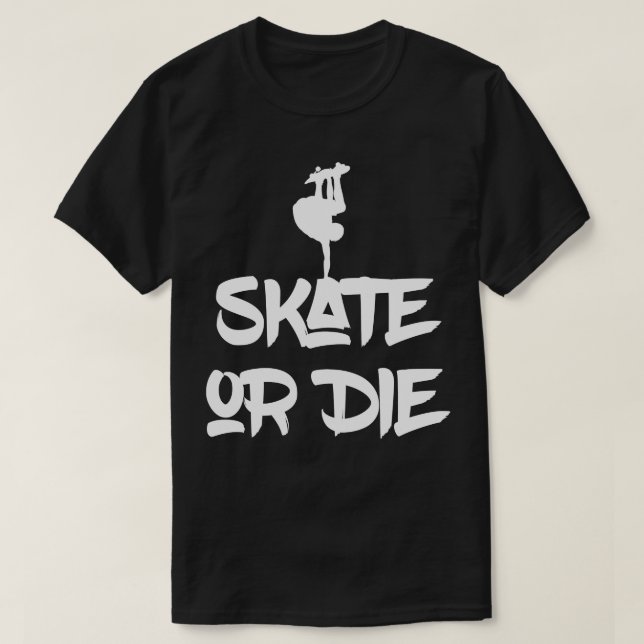 Camiseta Skate ou Morte (Frente do Design)