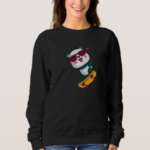 Camiseta Skate Panda Bear Legal Panda Skateboard Ska