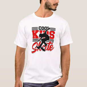 Camiseta Skate Para Crianças legal - Skateboard Para Crianç