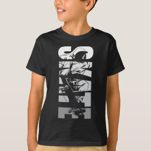 Camiseta Skate Patinador Skateboard Retro 90s