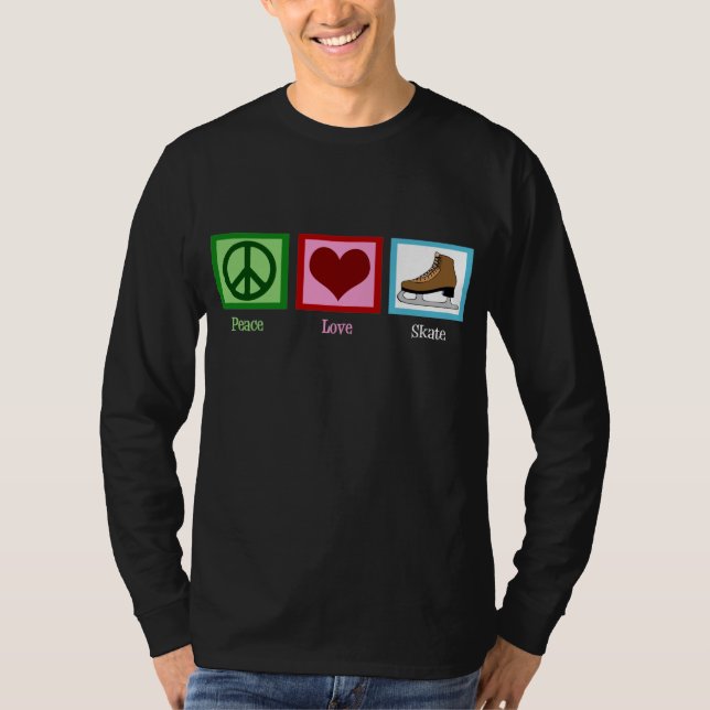 Camiseta Skate Peace Love (Frente)
