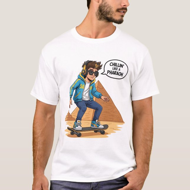 Camiseta Skate Pharaoh (Frente)